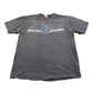 Vintage 1990s Davis Marathon Running Graphic Souvenir T-Shirt Men's L