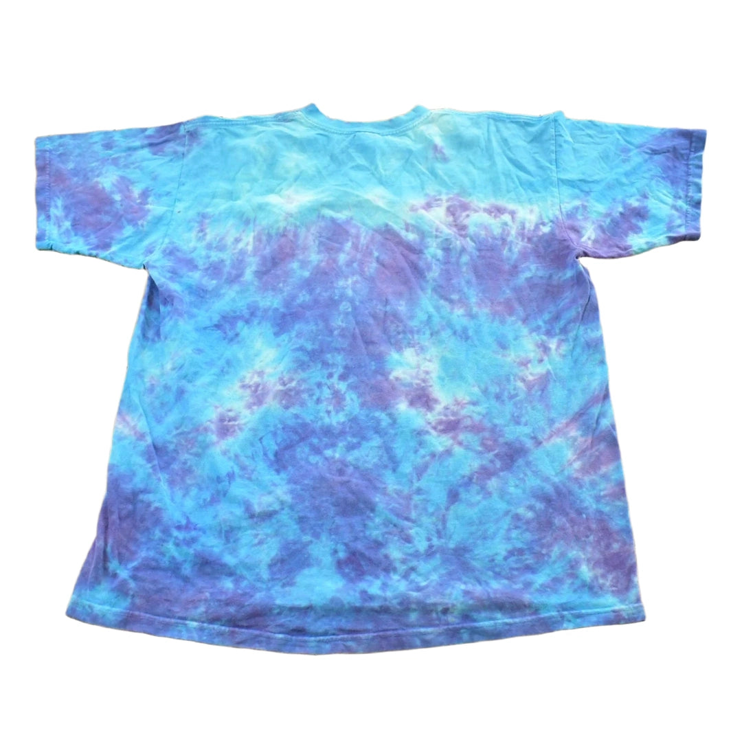 Vintage 1990s Tie-Dye Peace Sign T-Shirt Men's Large