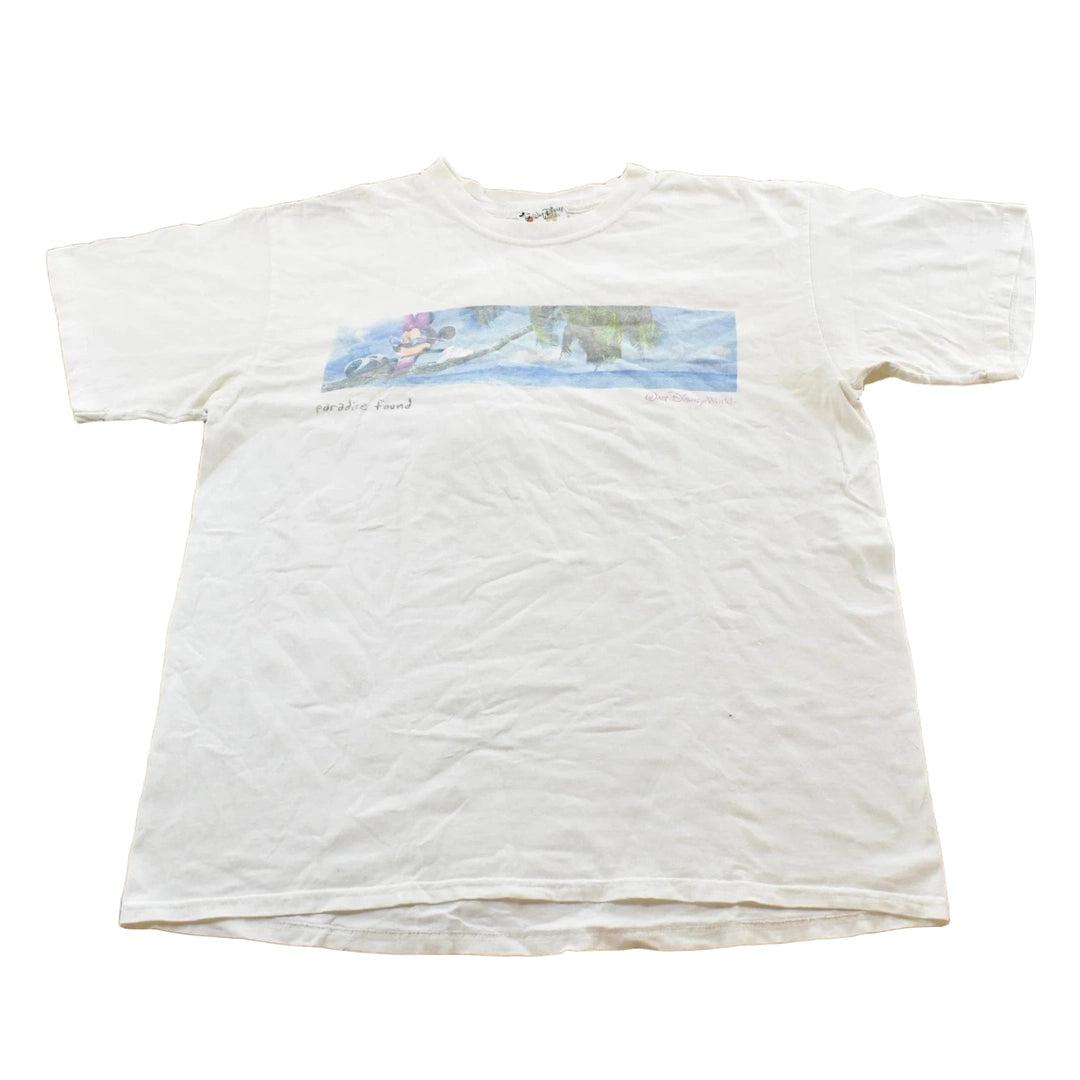 Vintage 2000s Walt Disney World Just Chillin Beach Promo T-Shirt Men's L