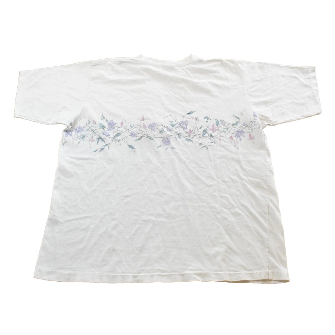 Vintage 1990s Floral T-Shirt Men's XL
