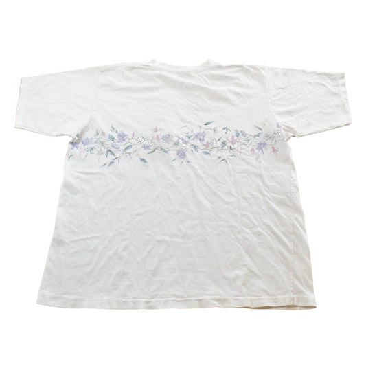 Vintage 1990s Floral T-Shirt Men's XL