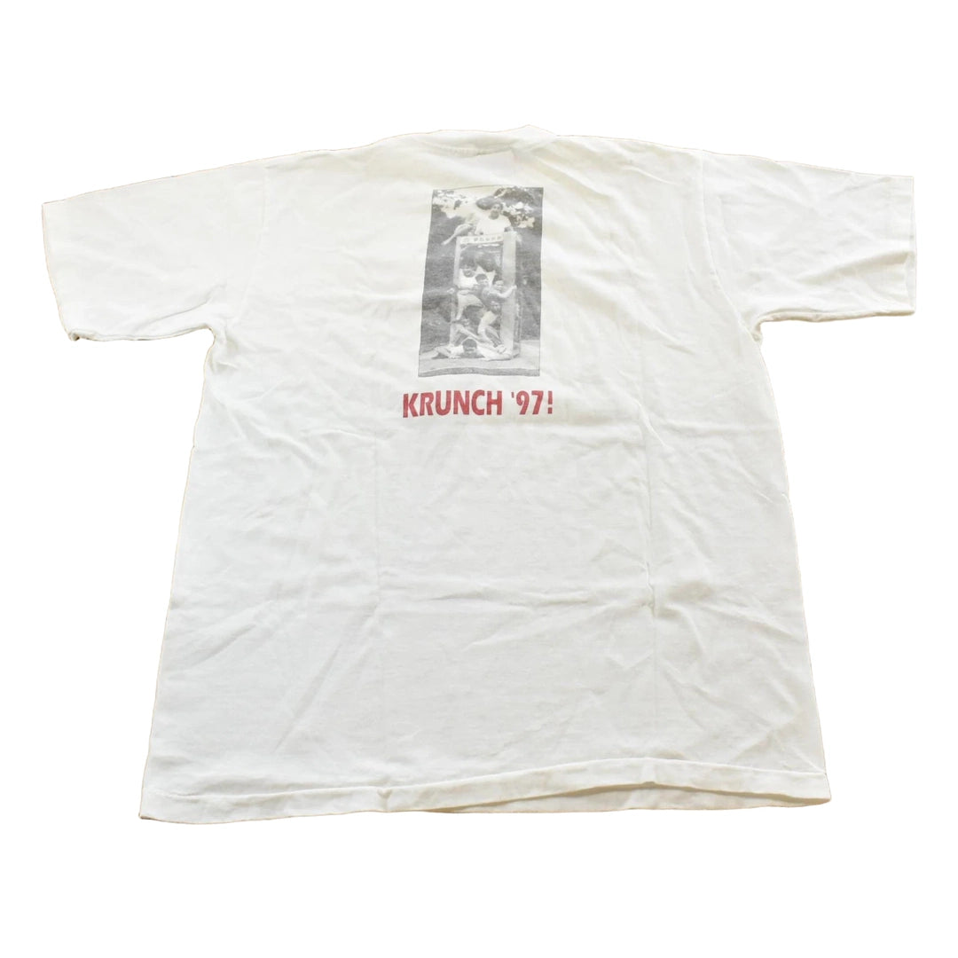 Vintage 1990s Disclosure Tech Graphic T-Shirt Men's L
