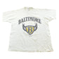 Vintage 1996 Baltimore Ravens Inaugural Season NFL Graphic T-Shirt Men's L