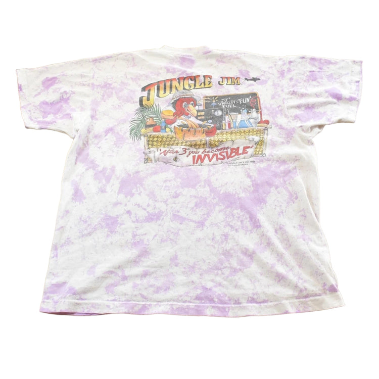 Vintage 1988 Orlando Florida Jungle Jim Souvenir Travel T-Shirt Made In USA Mens L