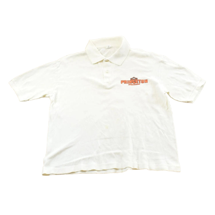 Vintage 1960s Princeton University Collegiate Collared Polo Shirt Mens S