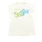 Vintage 1970s Hawaii Surfin Souvenir Baby Tee Womens XS