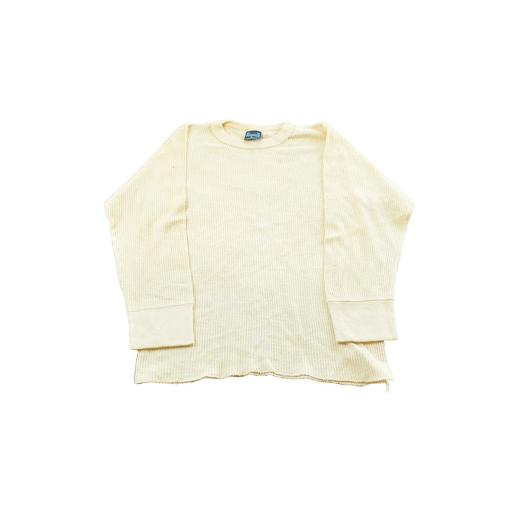 Vintage 1990s Camelot Blank Thermal Long Sleeve T-Shirt Men's S
