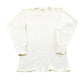 Vintage 1980s Morgan Mills Waffle Knit Long Sleeve Mens S