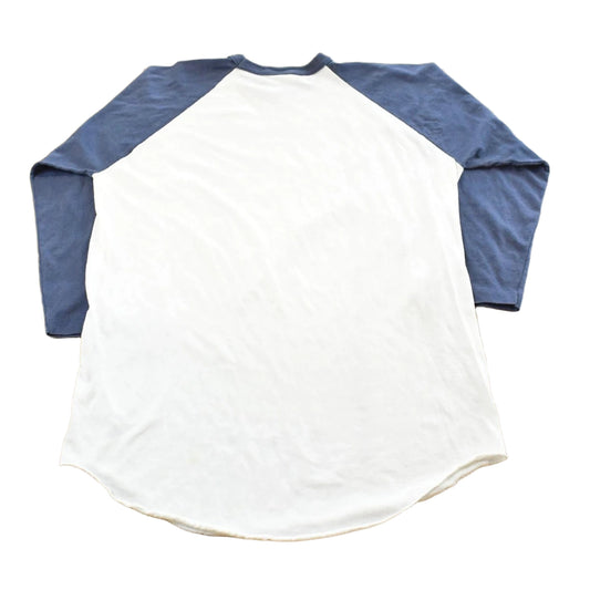 Vintage 1983 Minnesota Cold Weather Jumper Cables Guidon Raglan T-Shirt Mens S