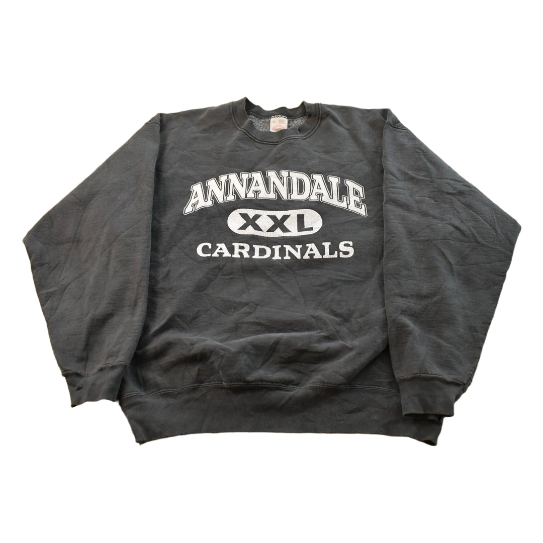 Vintage 1990s Annandale Cardinals Crewneck Sweatshirt Men's L