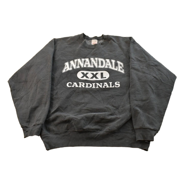 Vintage 1990s Annandale Cardinals Crewneck Sweatshirt Men's L
