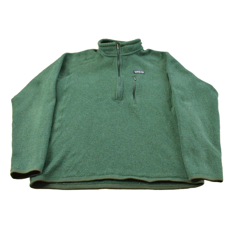 Vintage 2000s Patagonia Quarter Zip Fleece Sweater Men's L