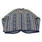 Vintage 1990s Tally Ho Knit Pattern Cardigan Sweater Women's XL