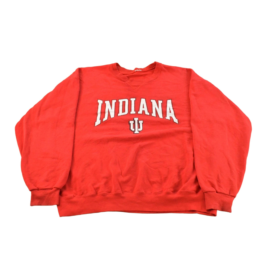 Vintage 1990s Indiana Hoosiers Crewneck Sweatshirt Men's 2XL