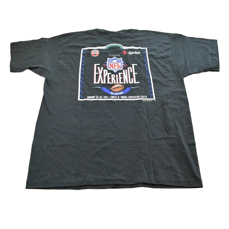 Vintage 1997 Pro Player Super Bowl 31 New Orleans Louisiana NFL Experience T-Shirt Mens XL