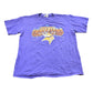 Vintage 1998 Minnesota Vikings Lightning Graphic T-Shirt Mens L