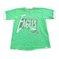 Vintage 1990s Salem Philadelphia Eagles NFL Double Sleeve T-Shirt Men's M