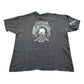 Vintage 1997 Franklin Institute Oncoming Train Print T-Shirt Men's L