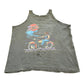 Vintage 1980s Kickin' Thunder Harley-Davidson Biker Tank Top Mens XL