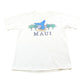 Vintage 1990s Maui Hawaii Whale Animal Graphic T-Shirt Mens L