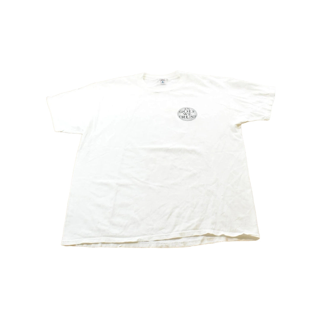 Vintage 1996 In Golf We Trust T-Shirt Mens XL
