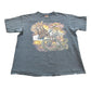 Vintage 1992 Eagle vs Dragon Harley Davidson Sarasota Florida T-Shirt Mens M