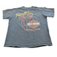 Vintage 1992 Eagle vs Dragon Harley Davidson Sarasota Florida T-Shirt Mens M