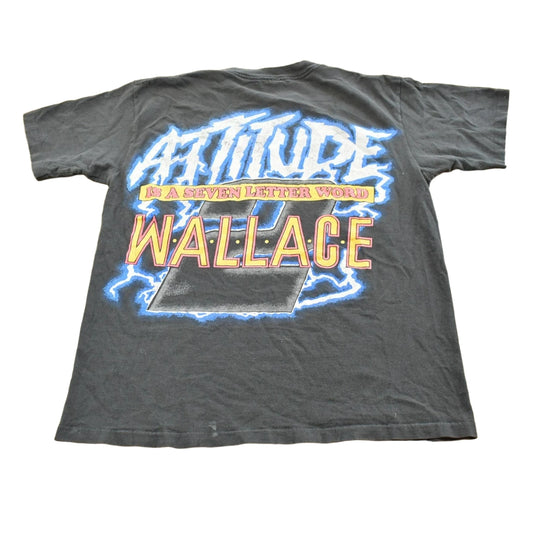 Vintage 1995 Nascar Rusty Wallace Miller Genuine Draft Fear Attitude Racing T-Shirt Men's Men's Medium