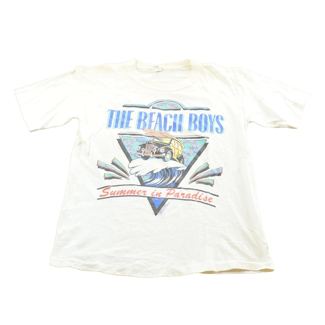 Vintage 1993 The Beach Boys Summer in Paradise World Tour Rock Band T-Shirt Men's M