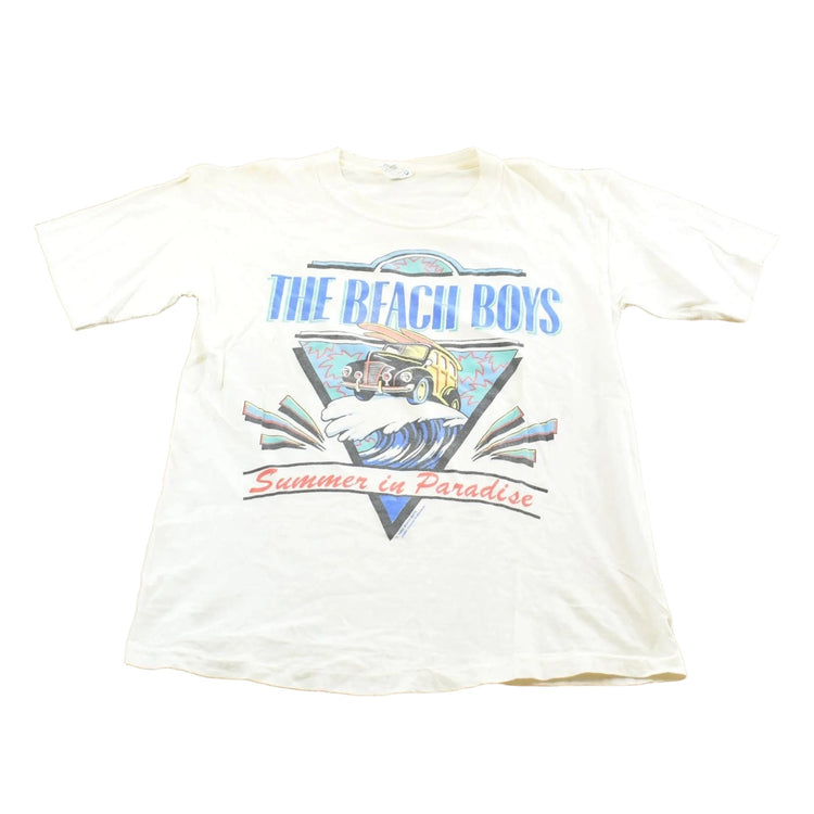 Vintage 1993 The Beach Boys Summer in Paradise World Tour Rock Band T-Shirt Men's M