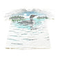 Vintage 1990s All Over Print Duck Theme T Shirt Mens Men's Large
