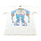 Vintage 1994 Taz Ski Looney Tunes Cartoon Graphic T-Shirt Mens L