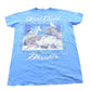 Vintage 1990s Alaska Good Night Souvenir Animals Sleep T-Shirt Mens XL