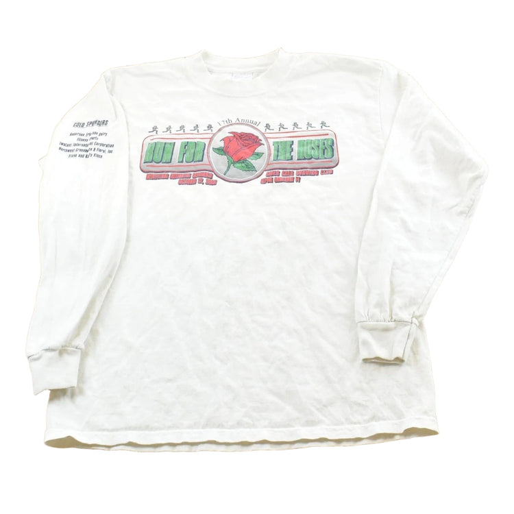 Vintage 2003 Run for the Roses Arthritis Long Sleeve T-Shirt Mens L