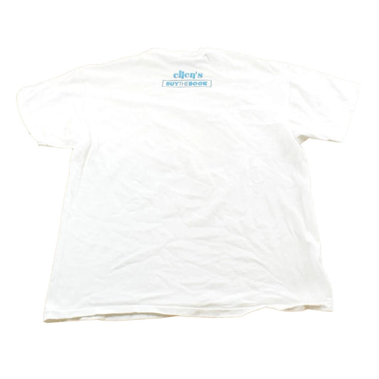 Vintage 1990s Ellen Buy the Book Coffee Shop Disney World T-Shirt Mens L