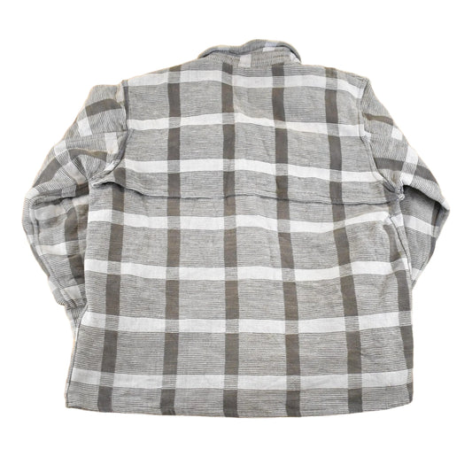 Vintage 1990s Great Canadian Rugged Wear Plaid Button Up Heavyweight Shirt Men's M