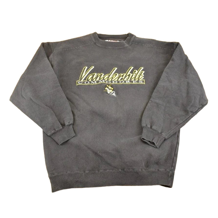 Vintage 1990s Vanderbilt Commodores Crewneck Sweatshirt Men's L