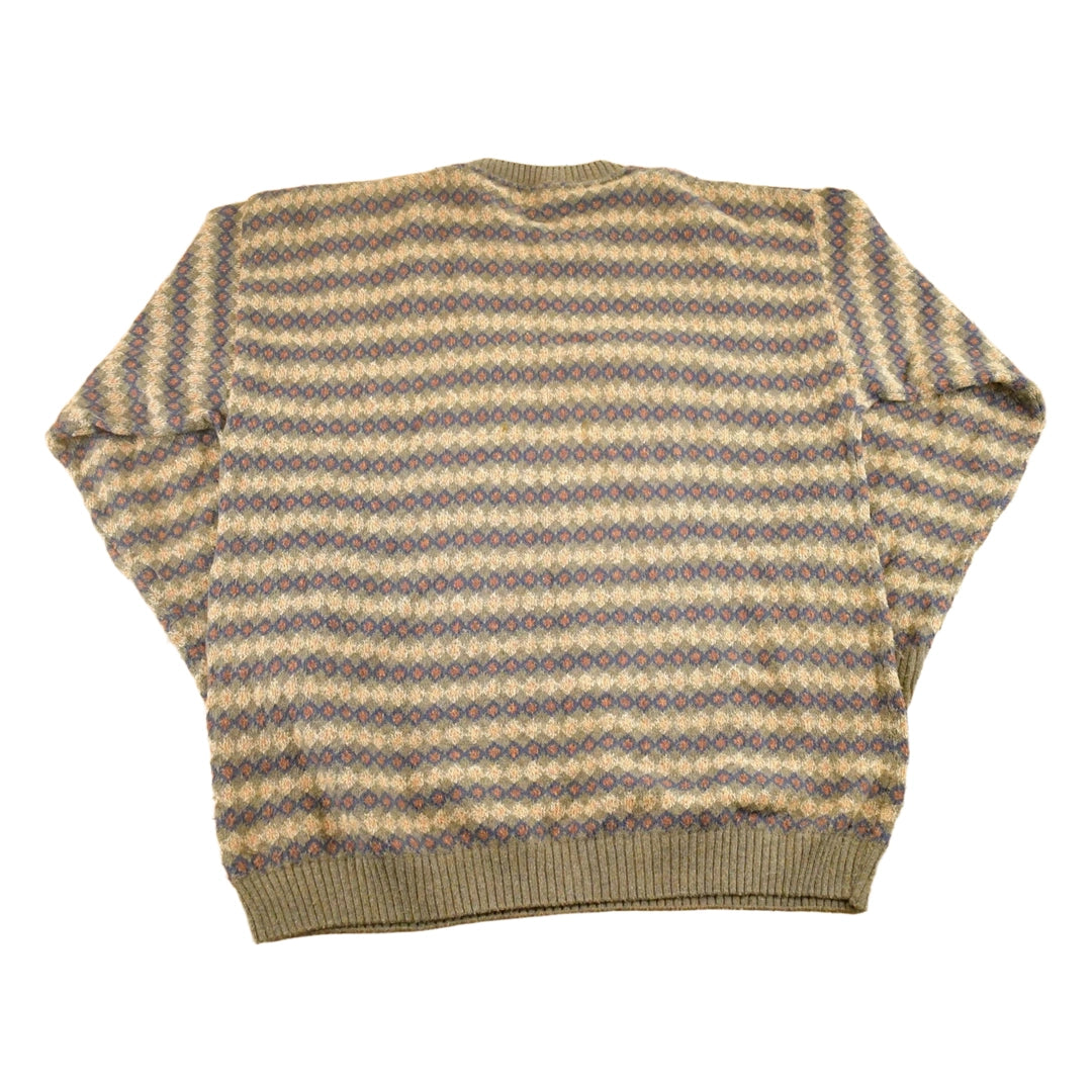 Vintage 1990s Liberty Sweaters Knit Crewneck Men's L