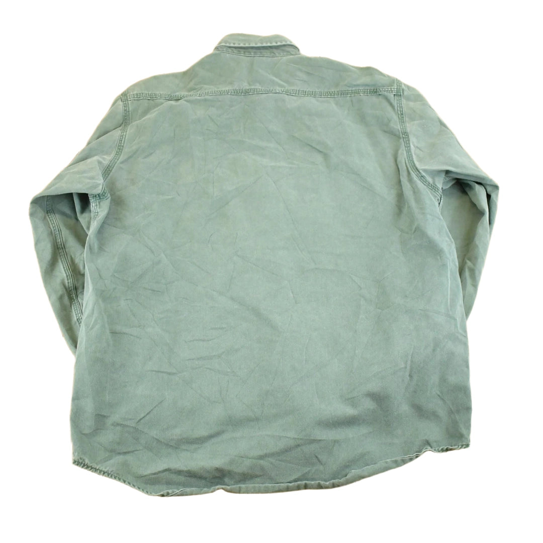 Vintage 1990s Carhartt Outdoorsman Button Up Shirt Men's M