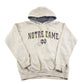 Vintage 1990s Notre Dame Hoodie Sweatshirt Men's S