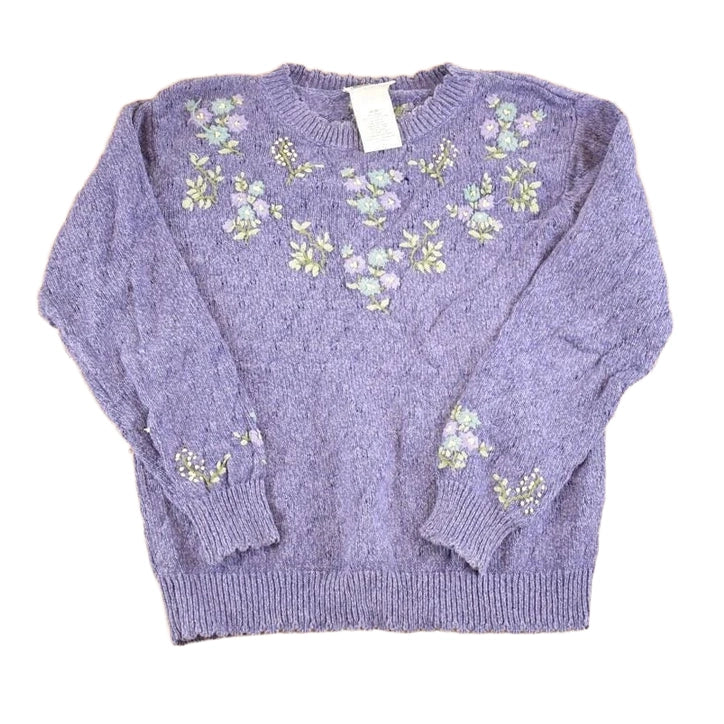 Vintage 1990s Northern Reflections Knit Crewneck Sweater Women's M