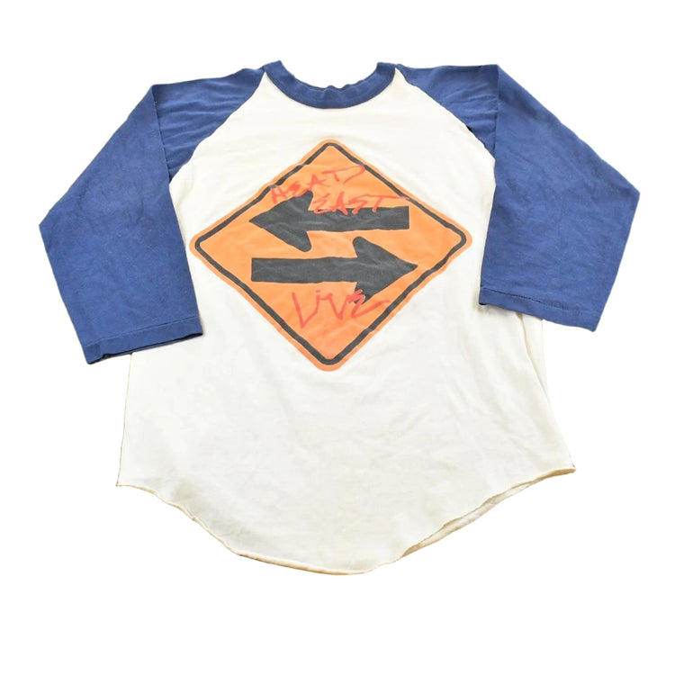 Vintage 1980 Head East Live World Tour Raglan Band T-Shirt Mens S