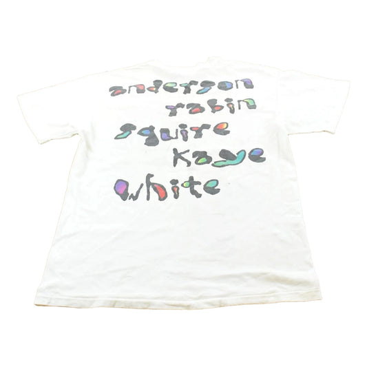 Vintage 1994 Yes Peter Max Art Graphic Rock T-Shirt Mens M