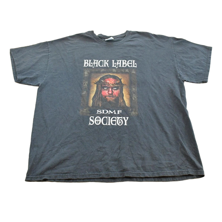 Vintage 2000s Black Label Society Faith is Blind Jesus Band T-Shirt Men's 2XL