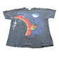 Vintage 1990 Harlequin Solar System Graphic T Shirt Mens Men's Medium