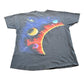 Vintage 1990 Harlequin Solar System Graphic T Shirt Mens Men's Medium