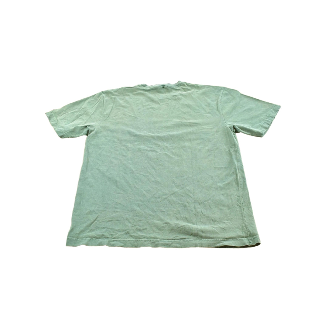 Vintage 1990s GH Bass Co Blank Green T-Shirt Mens L