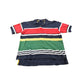 Vintage 1990s Nautica Striped Polo Shirt Men's Large