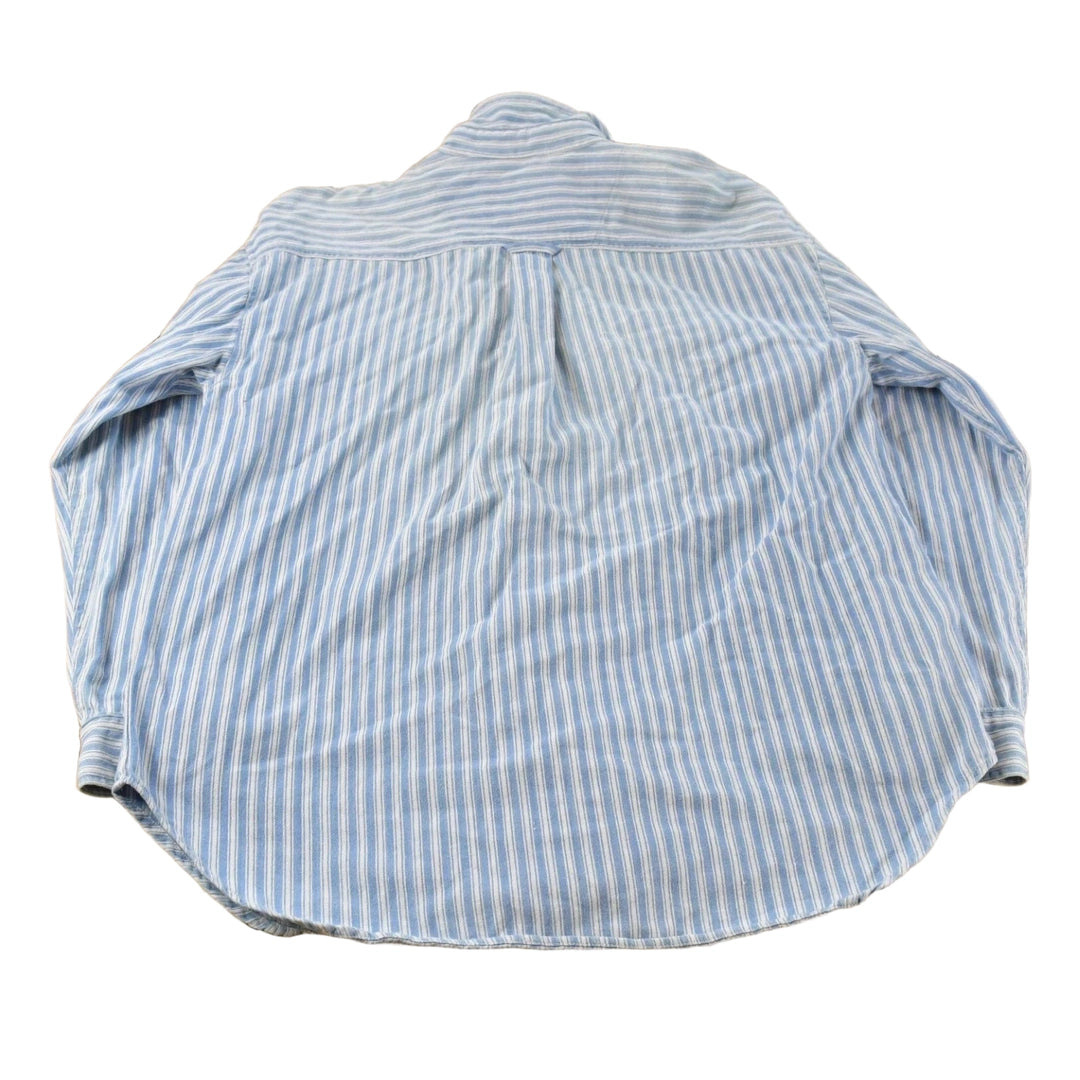 Vintage 1990s Arizona Striped Button Up Shirt Men's L