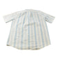 Vintage 1990s Career Club Striped Button Up Shirt Men's L